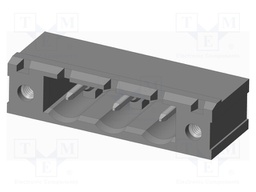 Connector: pluggable terminal block; socket; male; on PCBs