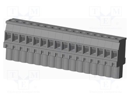 Connector: pluggable terminal block; plug; female; angled 90°