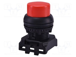 Switch: push-button; 22mm; red; IP65; prominent; E; Pos: 2; Ø22.5mm