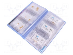 Kit: capacitors; No.of val: 30; SMD; Capacitor: tantalum