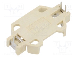 Socket; 2032,BR2032,CR2032; Batt.no: 1; horizontal,THT