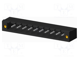 Connector: pluggable terminal block; socket; male; on PCBs