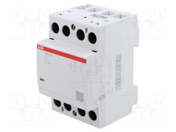 Contactor: 2-pole installation; NO x2; 230VAC; 230VDC; 63A; DIN