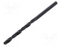 Drill bit; for metal; Ø: 3.7mm; high speed steel