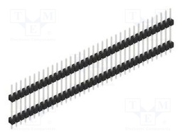 Connector: pin strips; pin header; male; PIN: 36; 2.54mm; THT; 1x36