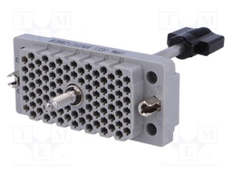 Connector: rectangular; socket; hermaphrodite; Mat: polycarbonate
