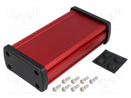 Enclosure: multipurpose; X: 68.7mm; Y: 129mm; Z: 35.2mm; aluminium