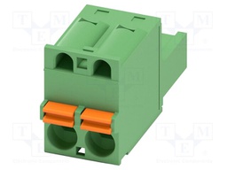 PCB connector, nominal cross section: 2.5 mm?, color: green,