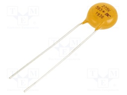 Varistor: metal-oxide; THT; 275VAC; 350VDC; 430V; 1.2kA