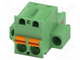 PCB connector, nominal cross section: 2.5 mm?, color: green,