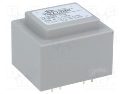 Transformer: encapsulated; 7VA; 230VAC; 7.5V; 7.5V; 0.46A; 0.46A