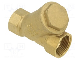 Y-strainer; -15÷120°C; Connection: 3/4"; brass; Filter: mesh