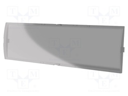 Front panel; prominent