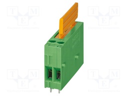 PCB terminal block, nominal current: 6.3 A, rated voltage (I