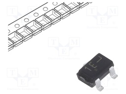 Transistor: NPN; bipolar; 45V; 100mA; 200mW; SC70