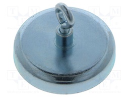 Magnet: permanent; hard ferrite; 180N; 47mm; with eyelet