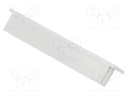 Terminals cover; for enclosures; grey