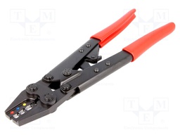 Tool: for crimping; insulated connectors,insulated terminals