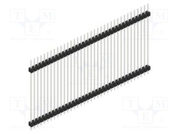 Connector: pin strips; pin header; male; PIN: 36; 2.54mm; THT; 1x36
