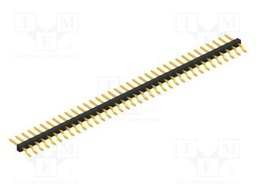 Connector: pin strips; pin header; male; PIN: 36; 2mm; SMT; 1x36