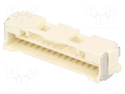 Socket; wire-board; male; CLIK-Mate; 1.5mm; PIN: 15; SMT; 2A; tinned
