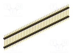 Connector: pin strips; pin header; male; PIN: 42; 2mm; THT; 1x42