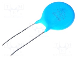 Varistor: metal-oxide; THT; 250VAC; 320VDC; 390V; ±10%; 4.5kA; 120J