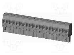 Connector: pluggable terminal block; plug; female; angled 90°