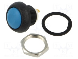 Switch: push-button; Pos: 2; SPST-NO; 0.4A/32VAC; 0.1A/48VDC; IP67