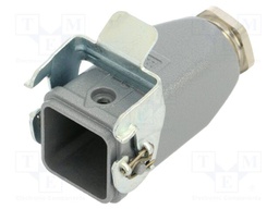 Enclosure: for HDC connectors; EPIC; size H-A 3; zinc alloy; M20