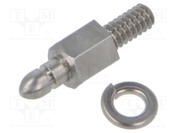 Locking: push-pull; UNC 4-40; Accessories: fixation screw