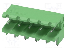 PCB headers, nominal cross section: 2.5 mm?, color: green, n