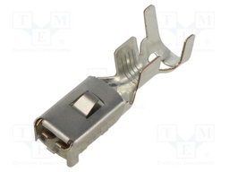 Terminal: flat; 7÷10mm2; crimped; straight; female; tinned; brass