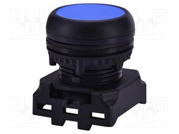 Switch: push-button; 22mm; blue; IP65; flat; E; Pos: 2; Ø22.5mm