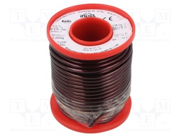 Coil wire; single coated enamelled; 3mm; 1kg; -65÷200°C; Core: Cu