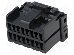 Connector: wire-board; .040 MULTILOCK; plug; female; w/o contacts