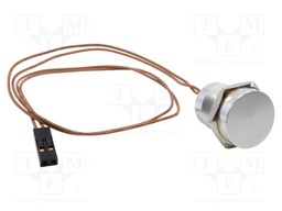 Switch: piezoelectric; Pos: 2; SPST; 1A/24VDC; IP68; OFF-(ON)