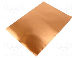 Tape: electrically conductive; W: 210mm; L: 297mm; Thk: 0.06mm