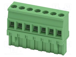 PCB connector, nominal cross section: 2.5 mm?, color: green,