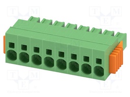 PCB connector, nominal cross section: 6 mm?, color: green, n