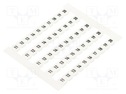Marker; white; Width: 5mm; 11-20 marks; horizontal