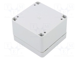 Enclosure: multipurpose; X: 80mm; Y: 82mm; Z: 55mm; EURONORD; grey
