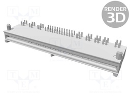 Connector: card edge; socket; female; angled 90°; PIN: 40(16+24)