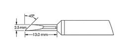Tip; knife; 2.5mm; for soldering station; GT-HP-T6C