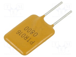Fuse: PTC polymer; 8A; Imax: 100A; THT; PTR016V; bag