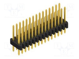 Connector: pin strips; pin header; male; PIN: 30; 1.27mm; THT; 2x15