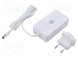 Power supply; 1.5m; white; 48W; 6A; Out: 5,5/2,1/11; 100÷240VAC
