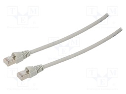 Patch cord; S/FTP; Cat: 6a; RJ45 plug,both sides; stranded; Cu; 1m