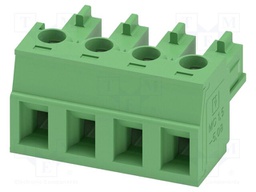 PCB connector, nominal cross section: 1.5 mm?, color: green,