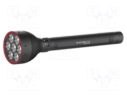 Torch: LED; 40h; 200lm,3500lm,5000lm; black; IP54; 6000-7500K